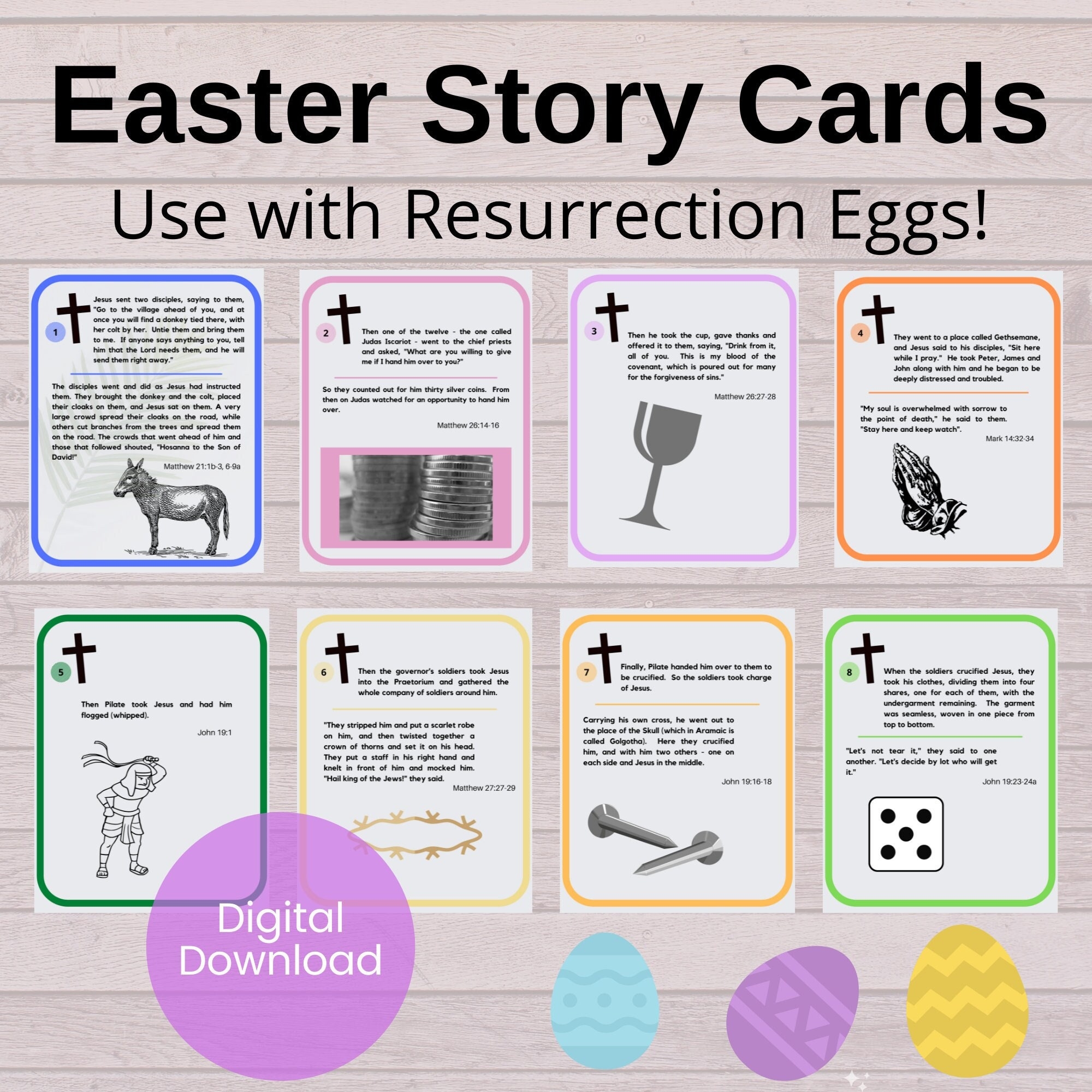 resurrection eggs printable
