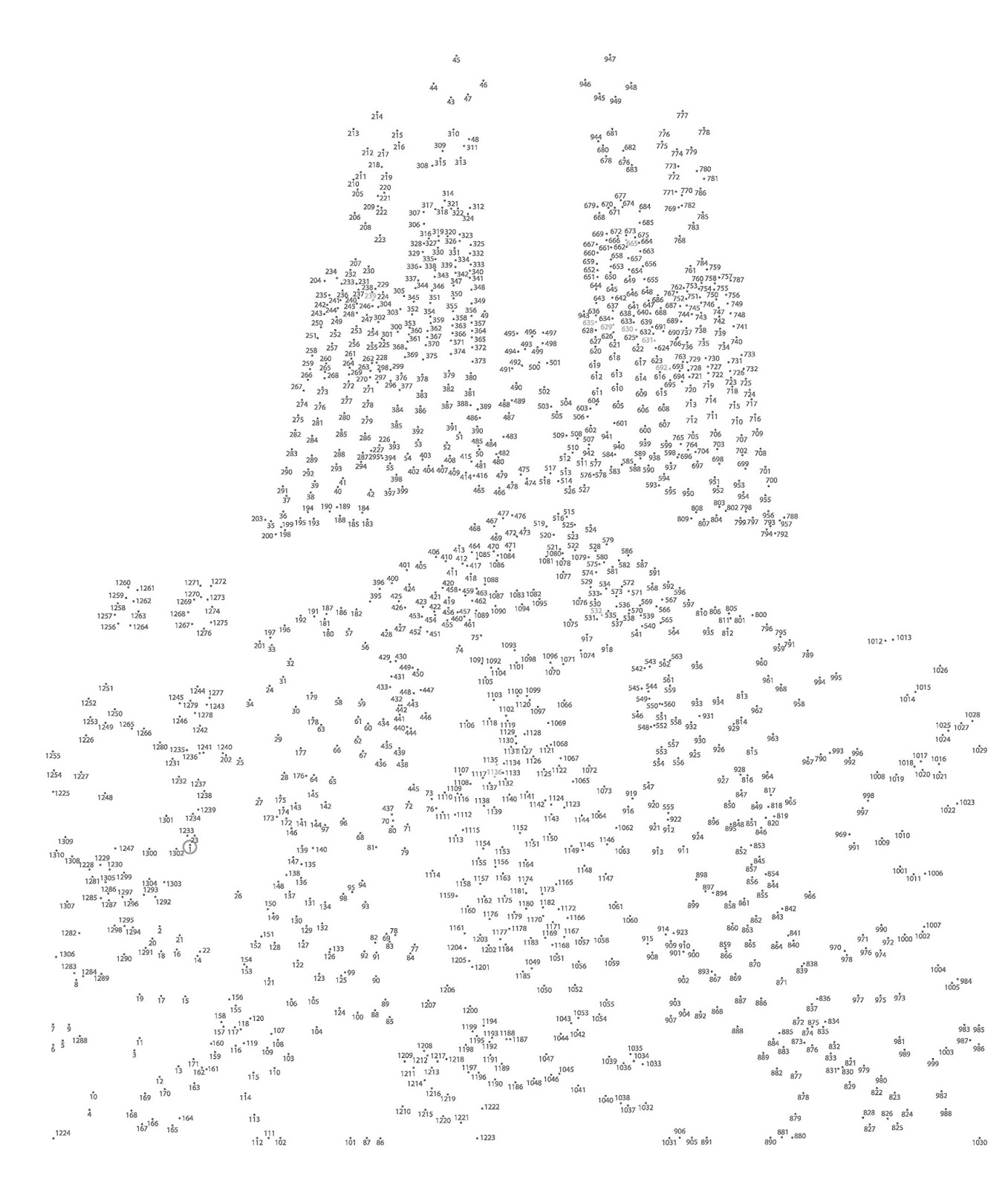 extreme dot to dot printables