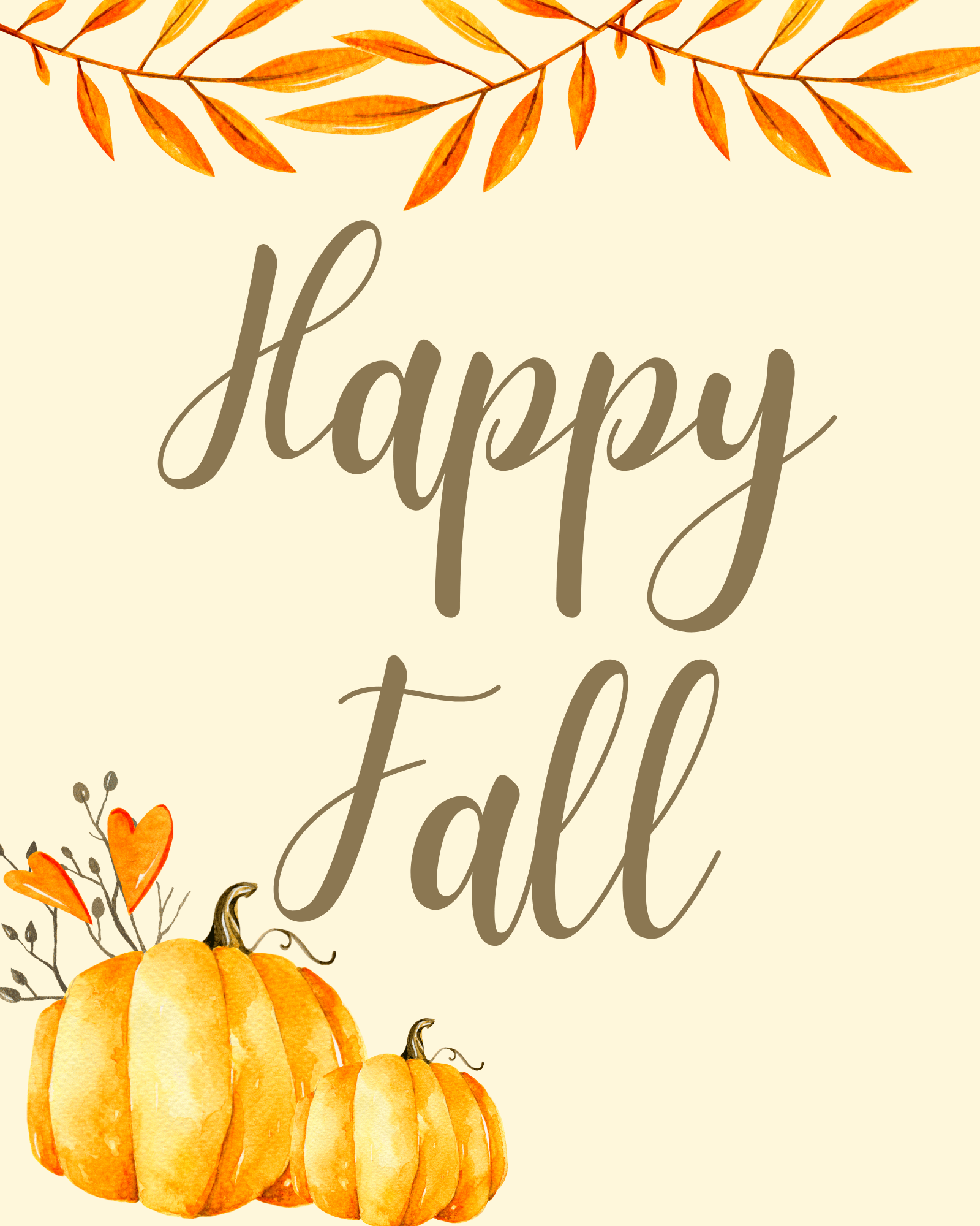 Fall Printables For Home D cor
