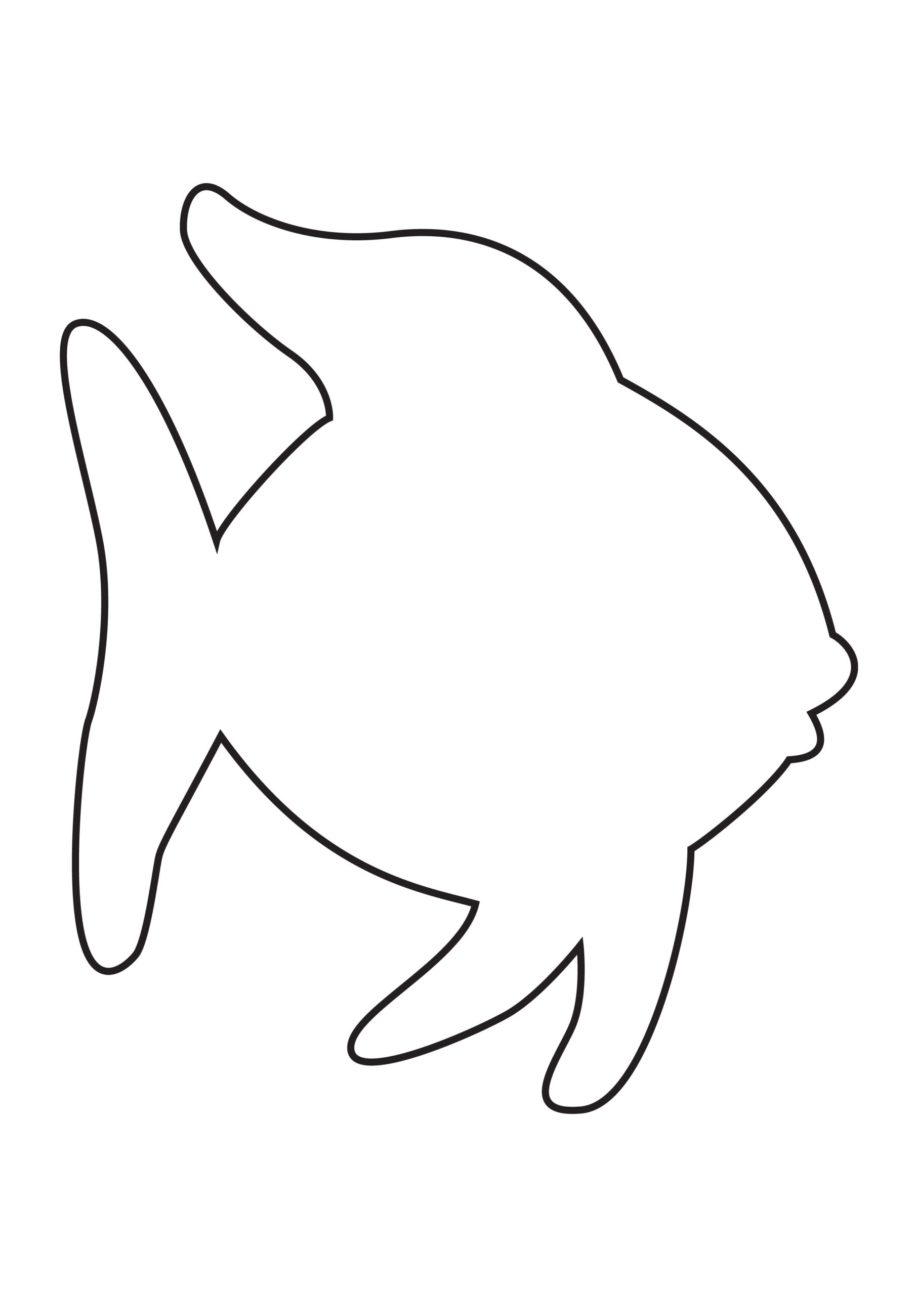 Fish Template Printable Free