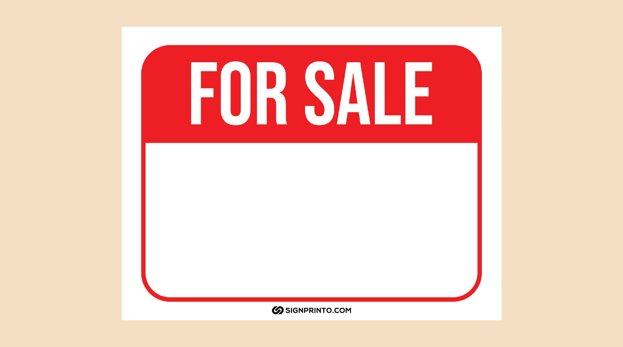 For Sale Sign FREE Printable PDF For Sale Sign FREE Printable PDF