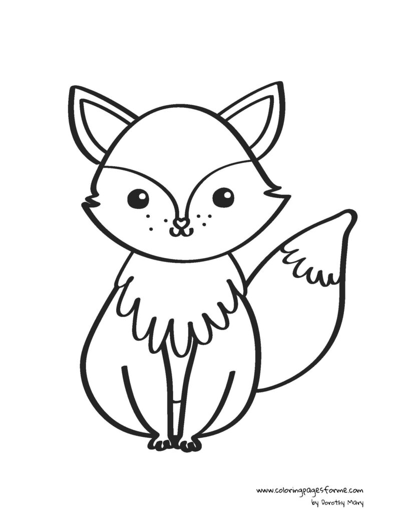 free printable animal coloring pages