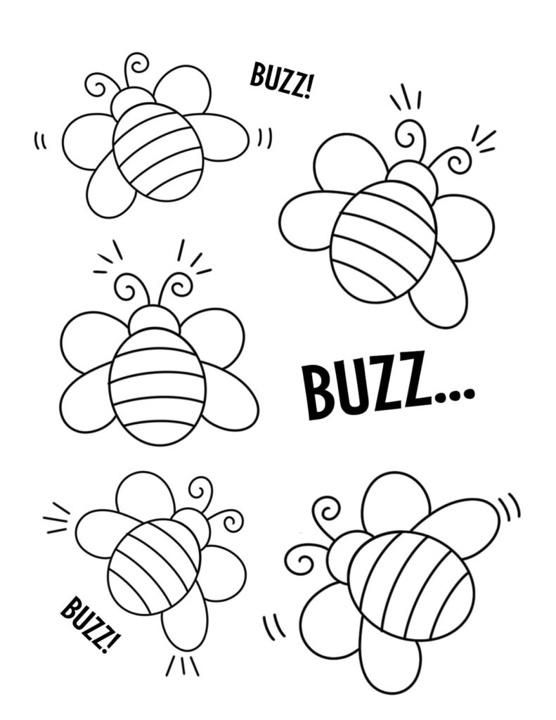 bumble bee printable bumble bee printable