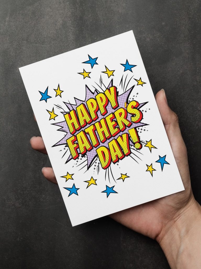 Free Father s Day Card Print