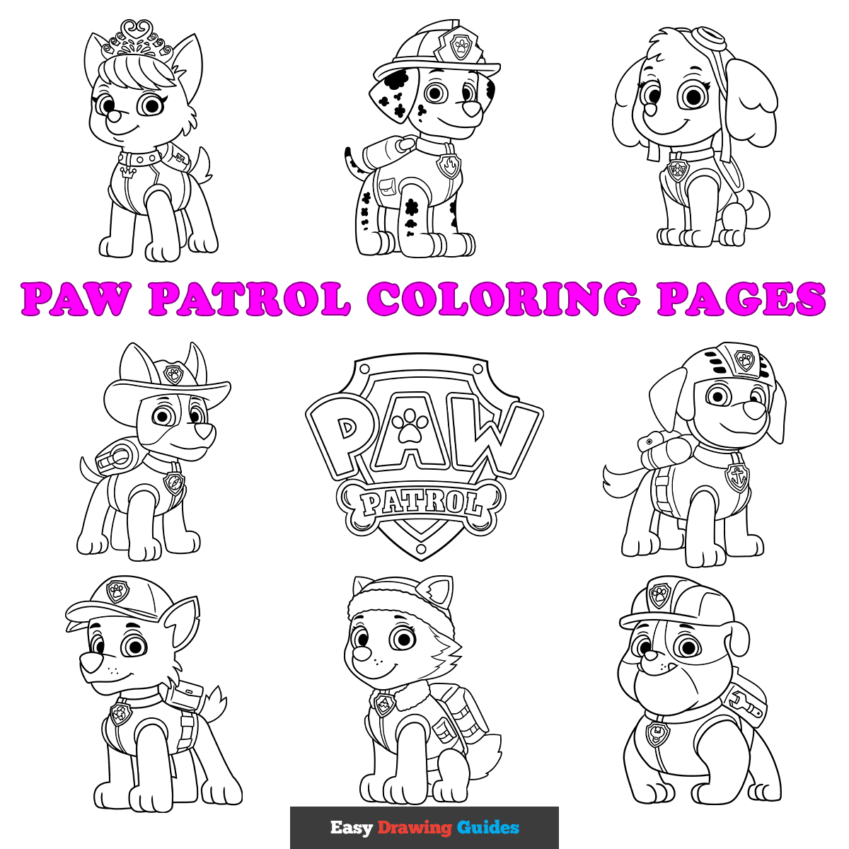 printable paw patrol colouring pages printable paw patrol colouring pages