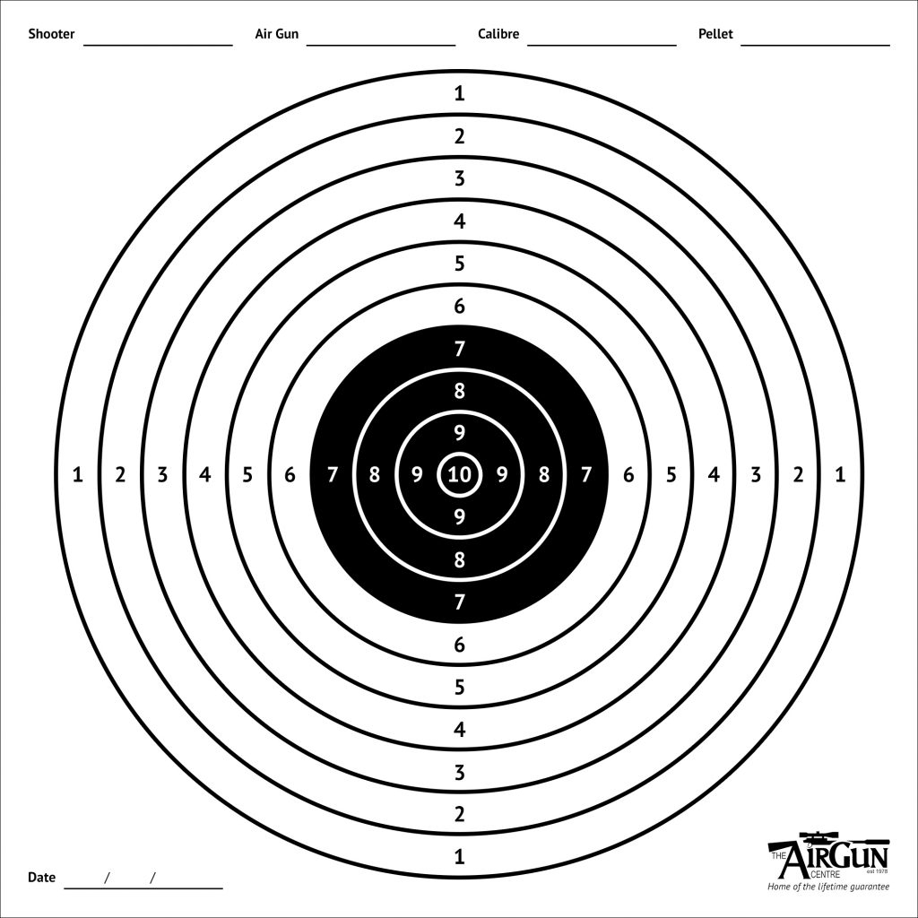 Free Printable Air Rifle Targets A4 17cm 14cm The Airgun Centre Free Printable Air Rifle Targets A4 17cm 14cm The Airgun Centre