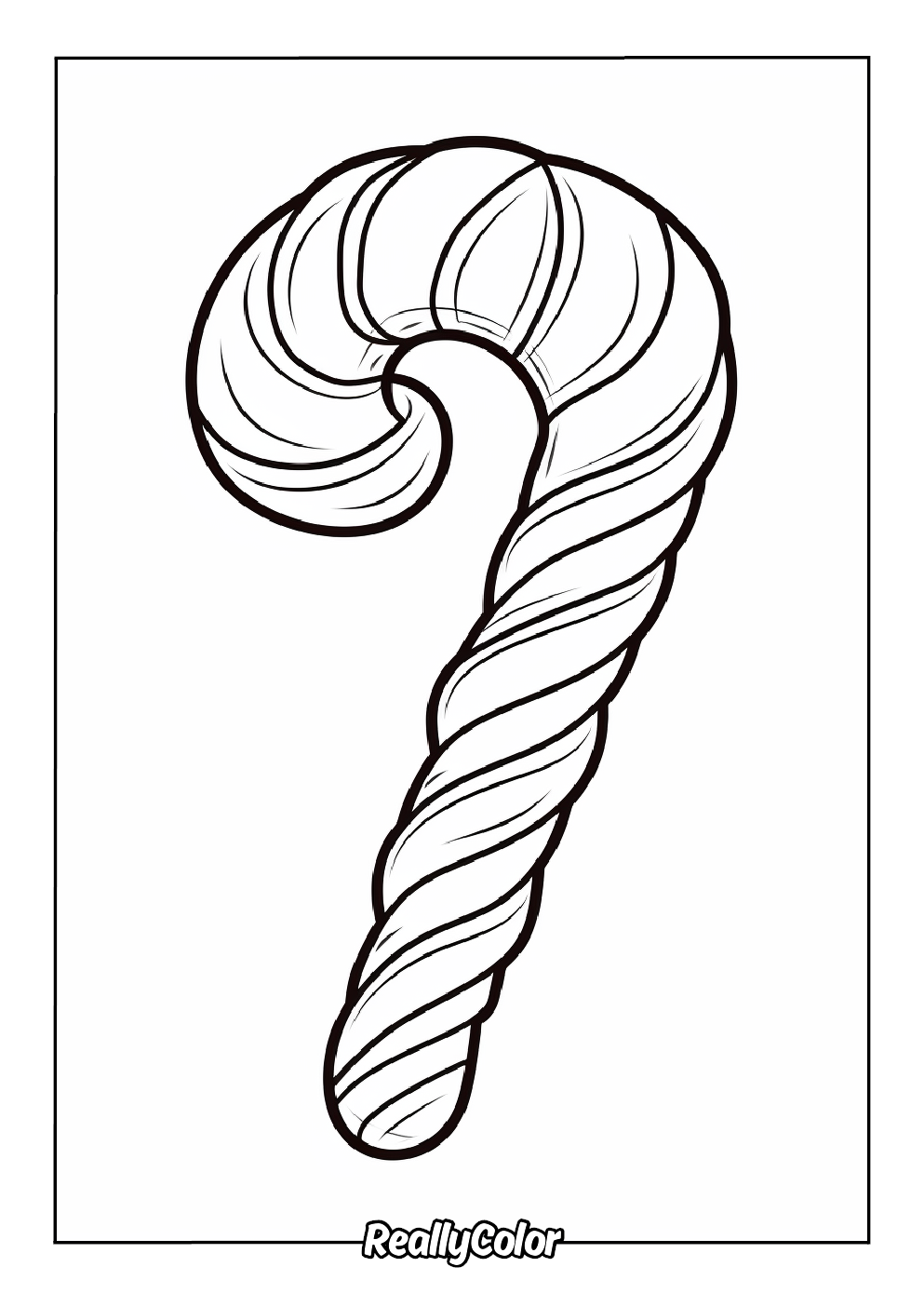 Free Printable Candy Cane Coloring Pages Free Printable Candy Cane Coloring Pages