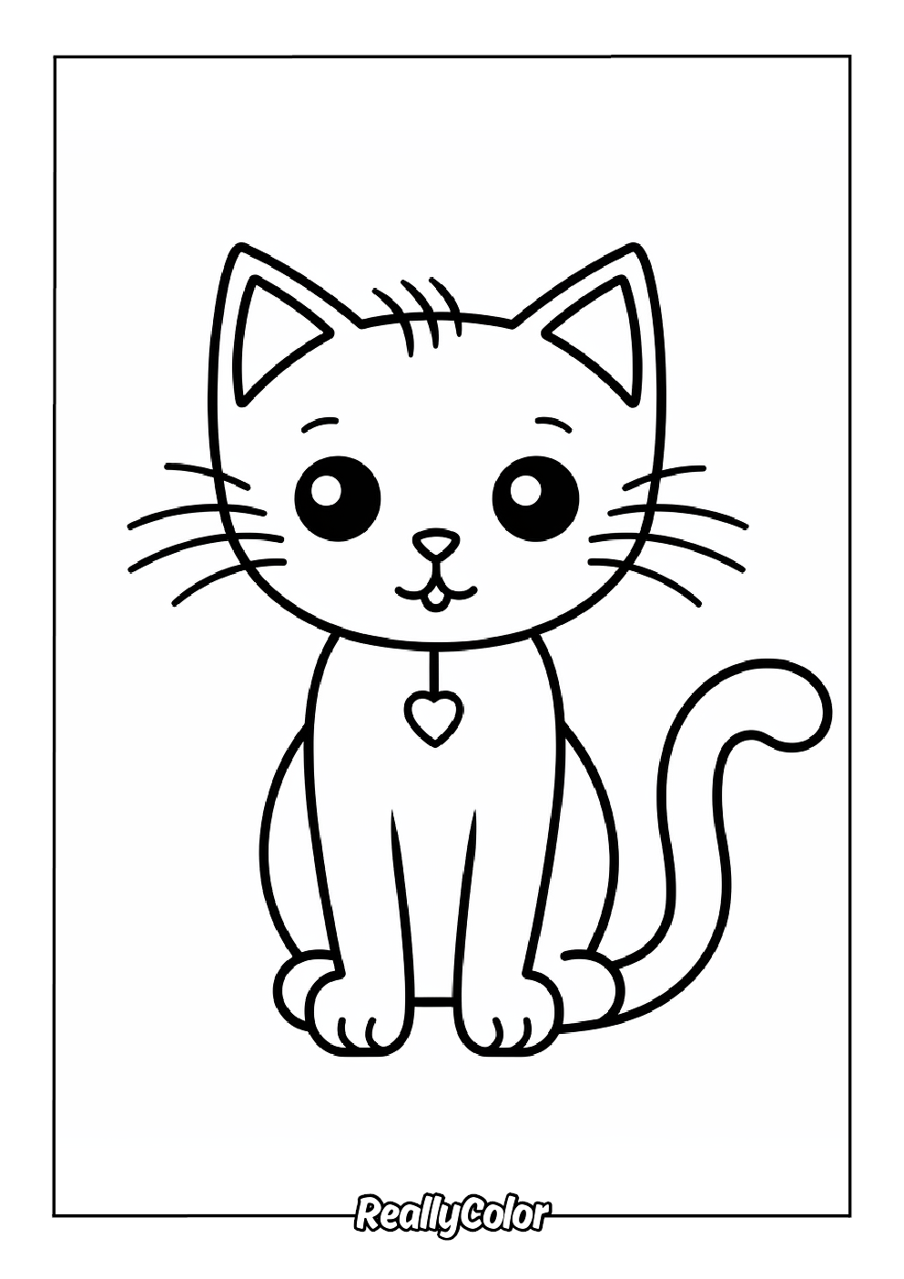 Free Printable Cat Coloring Pages