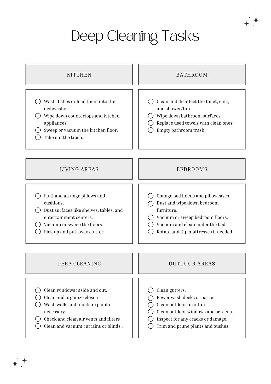 housework checklist printable housework checklist printable