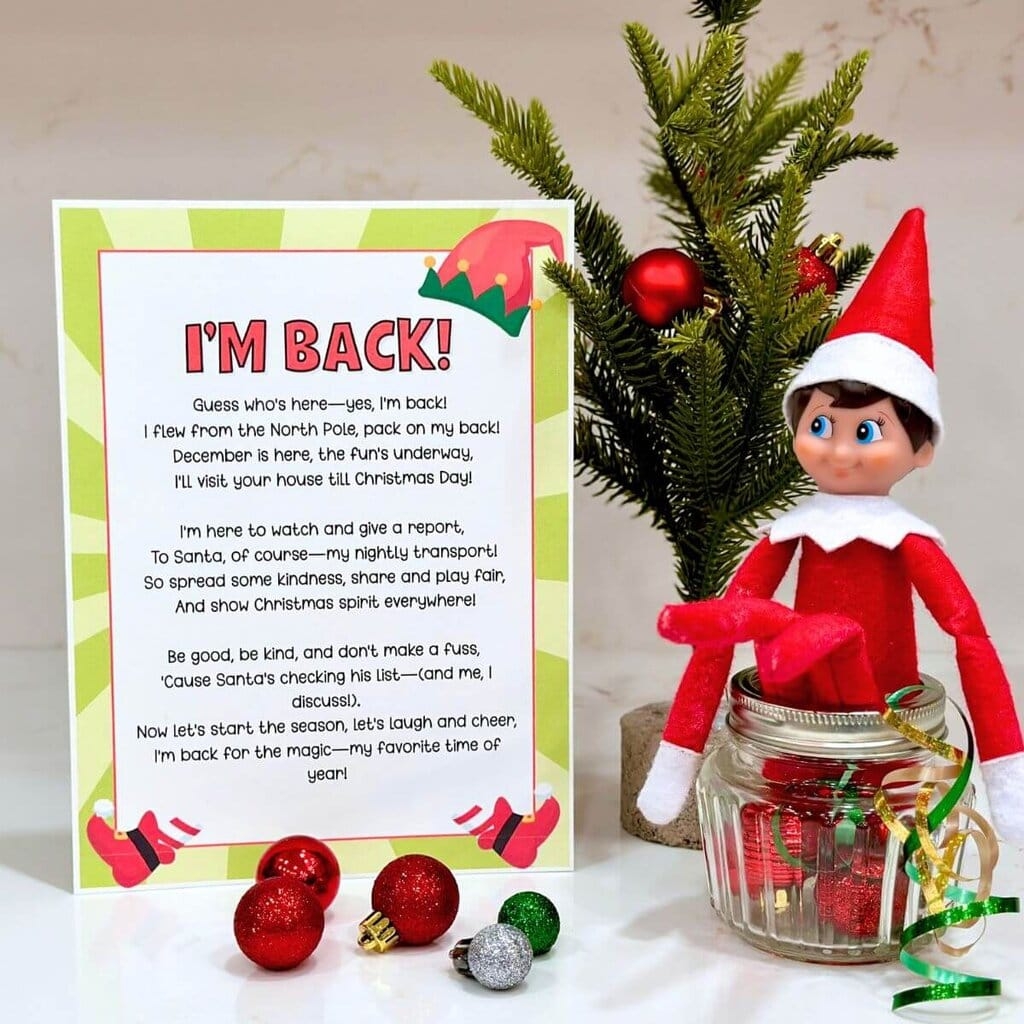 Free Printable Elf Arrival Letters Great For Last Minute Ideas 