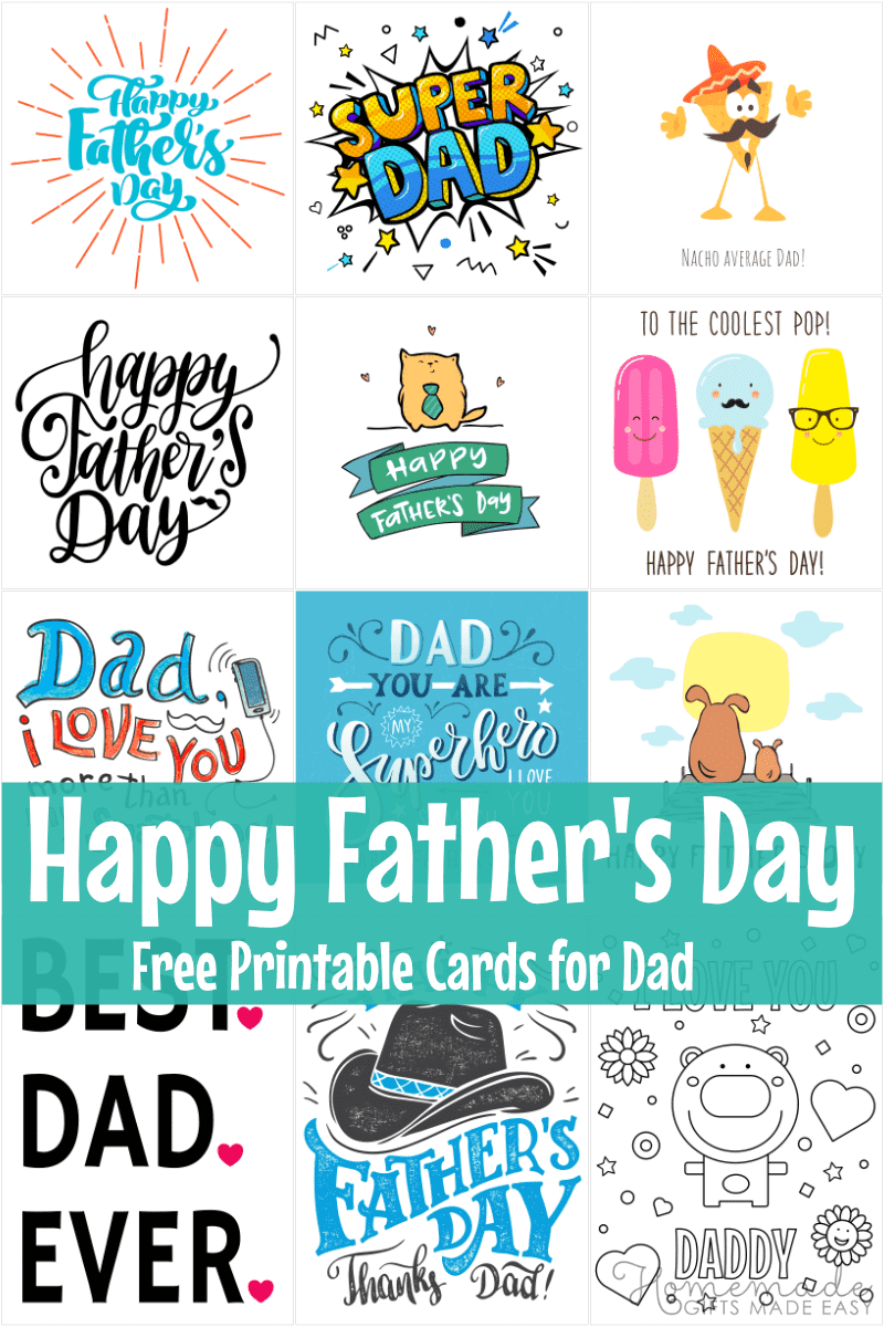 Free Printable Father s Day Cards 2026