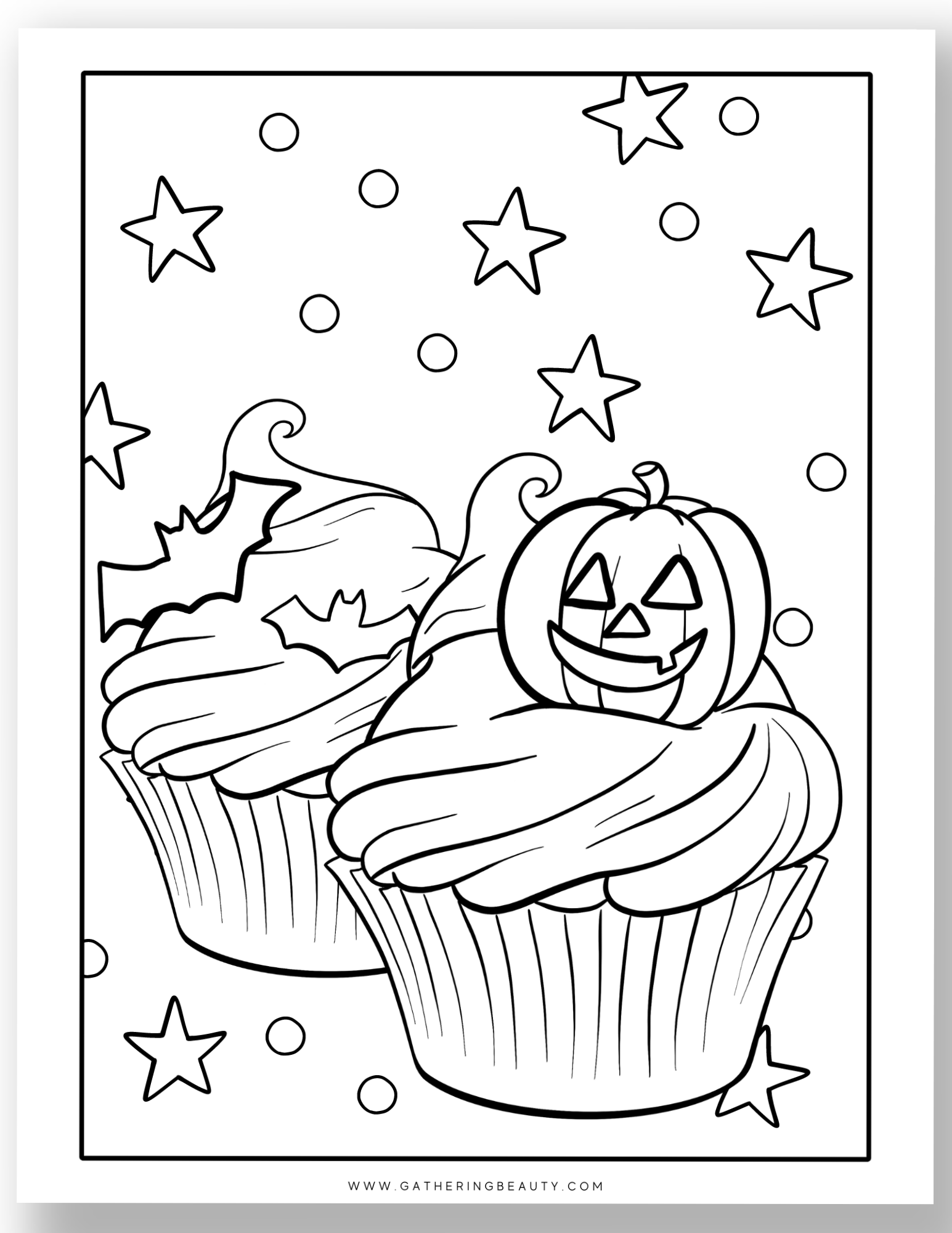 Free Printable Halloween Colouring Pages Gathering Beauty