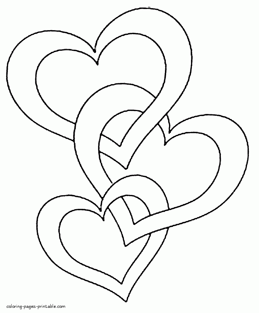 heart coloring sheets printable heart coloring sheets printable