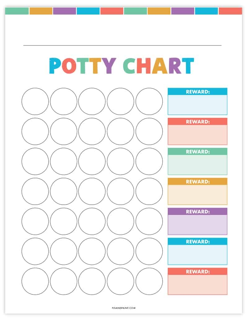 potty training sticker chart printable potty training sticker chart printable