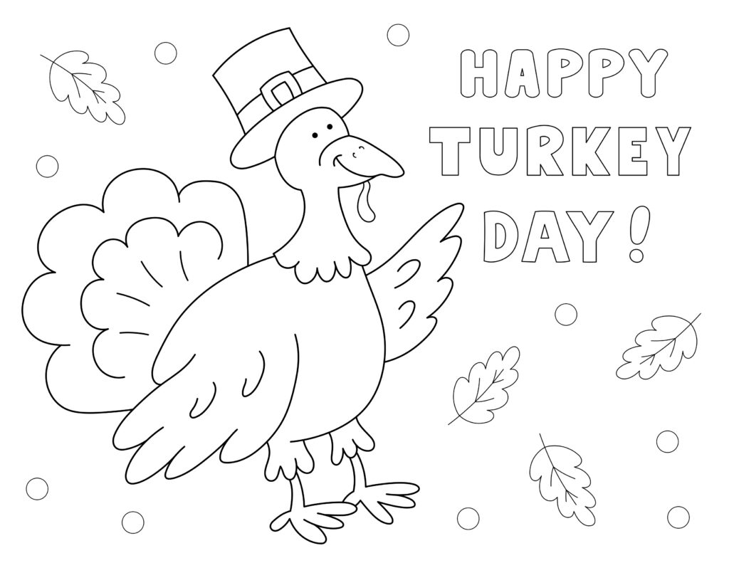 free printable thanksgiving pictures to color