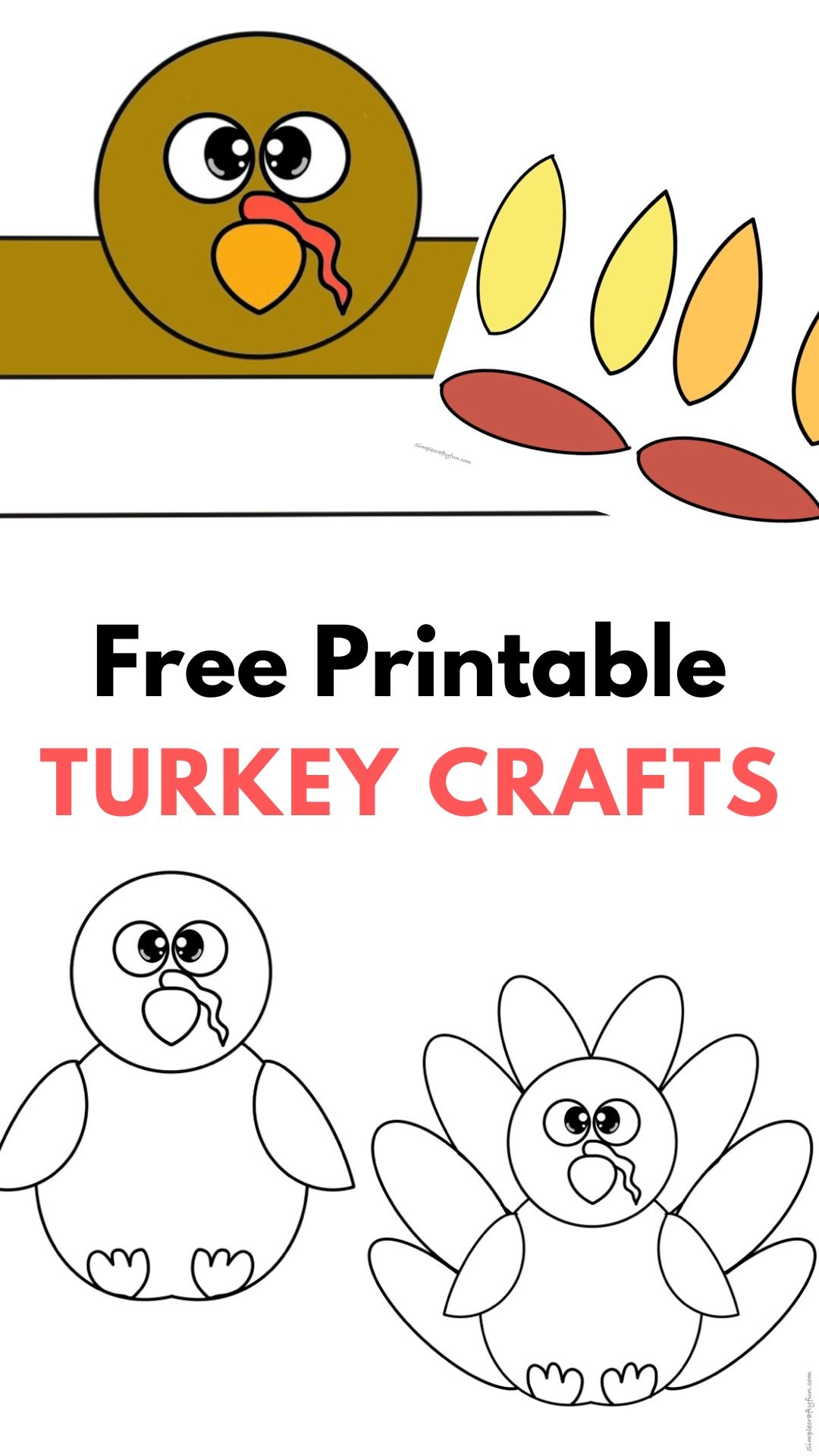 free printable turkey template