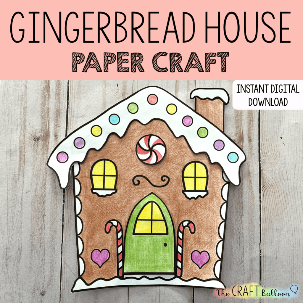Gingerbread House The Craft Balloon Gingerbread House The Craft Balloon