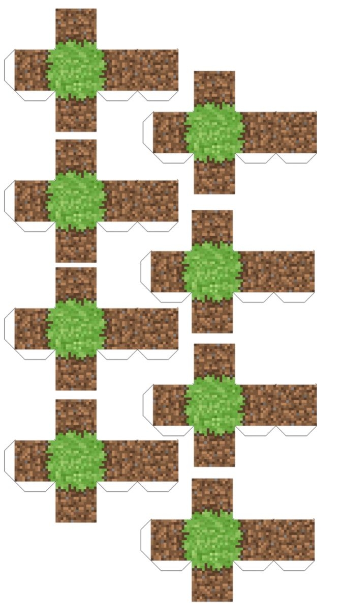 minecraft printable blocks minecraft printable blocks