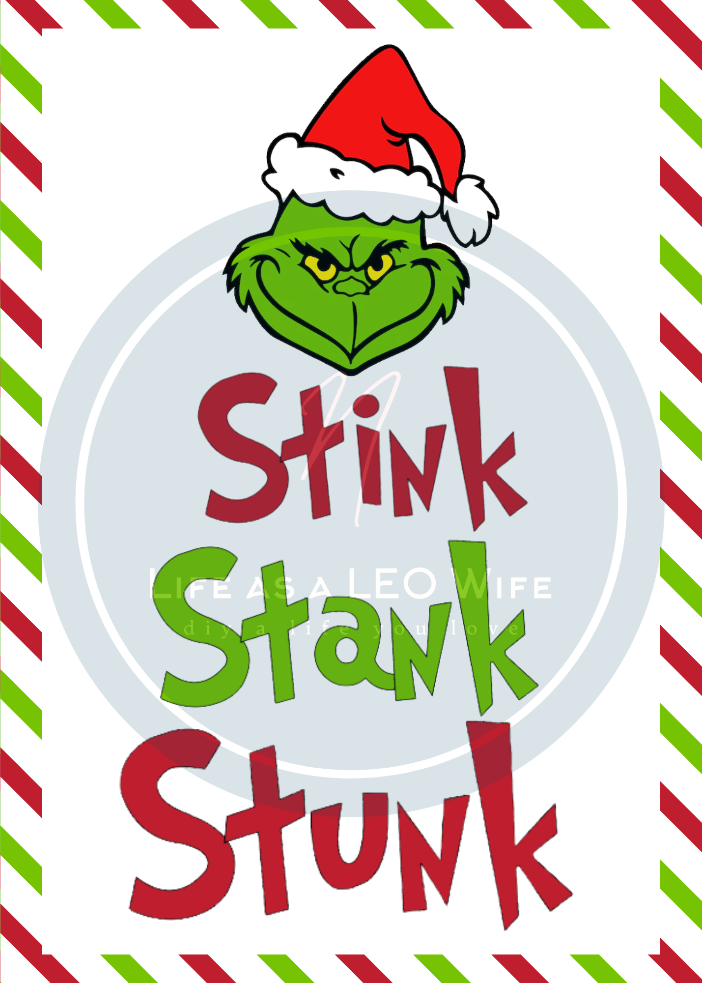 Grinch Movie Night Or Party Printables Life As A LEO Wife