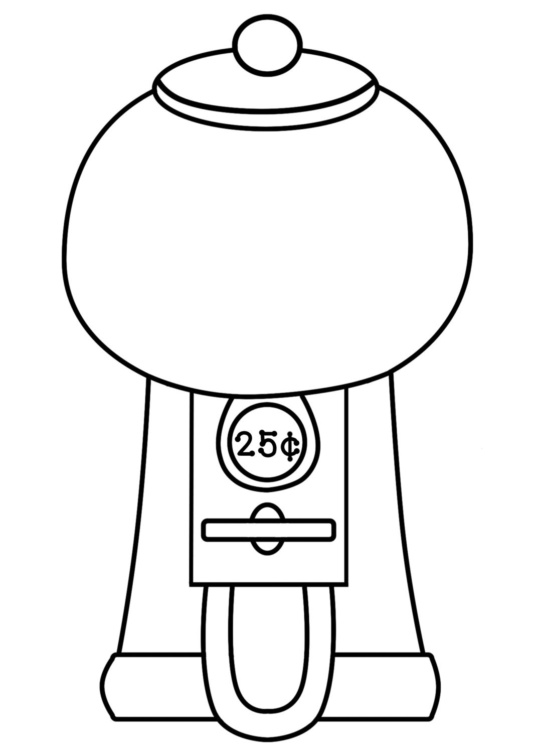 Gumball Machine And Gumball Clipart 18 Images Jpegs pngs Blacklines Too Great For Scrapbooking Etsy Norway