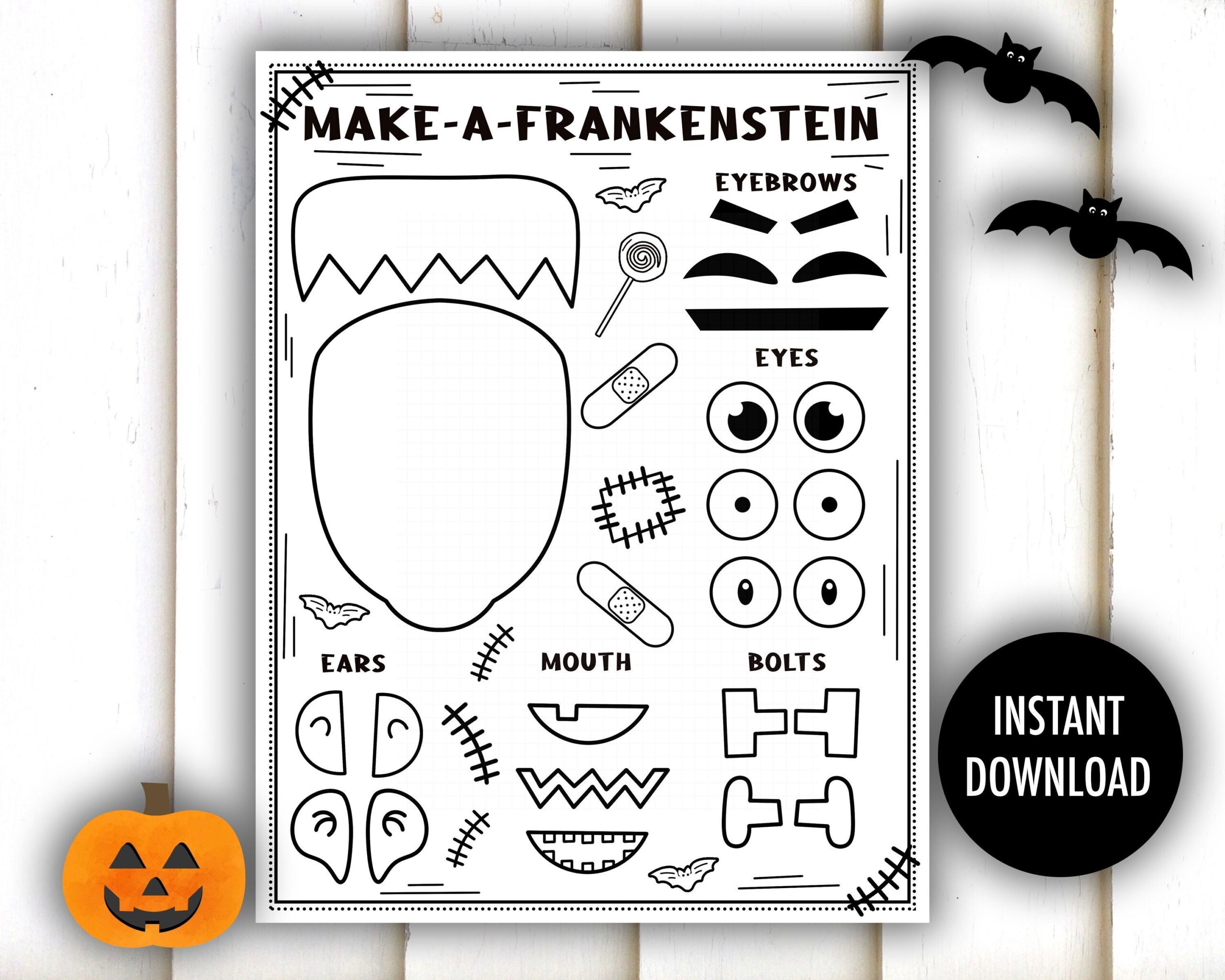 Halloween Craft Printable Make A Frankenstein Cut And Color Cut And Paste Activity Kids Halloween Crafts Coloring Craft School Etsy Halloween Craft Printable Make A Frankenstein Cut And Color Cut And Paste Activity Kids Halloween Crafts Coloring Craft School Etsy