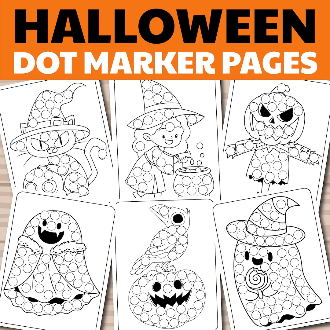 free dot marker printables