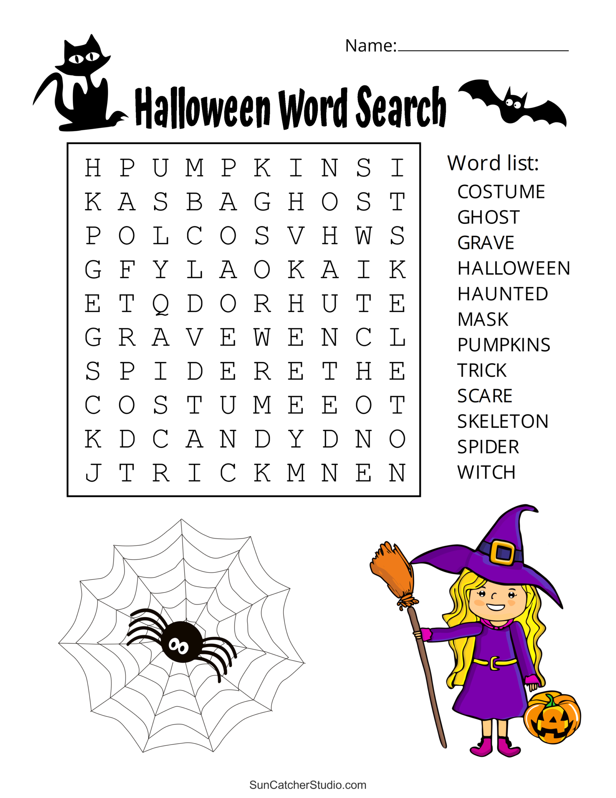 Halloween Word Search Free Printable Puzzles Free Printables Lettering SVG Files Tools Apps Halloween Word Search Free Printable Puzzles Free Printables Lettering SVG Files Tools Apps