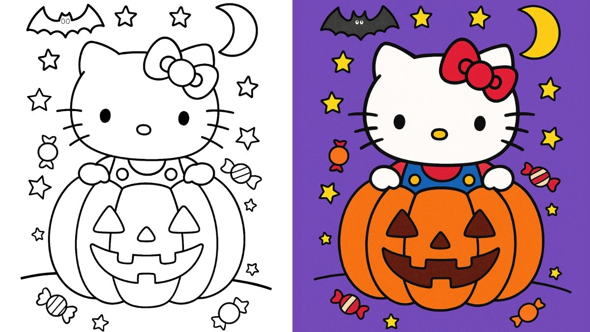 halloween printable coloring pages