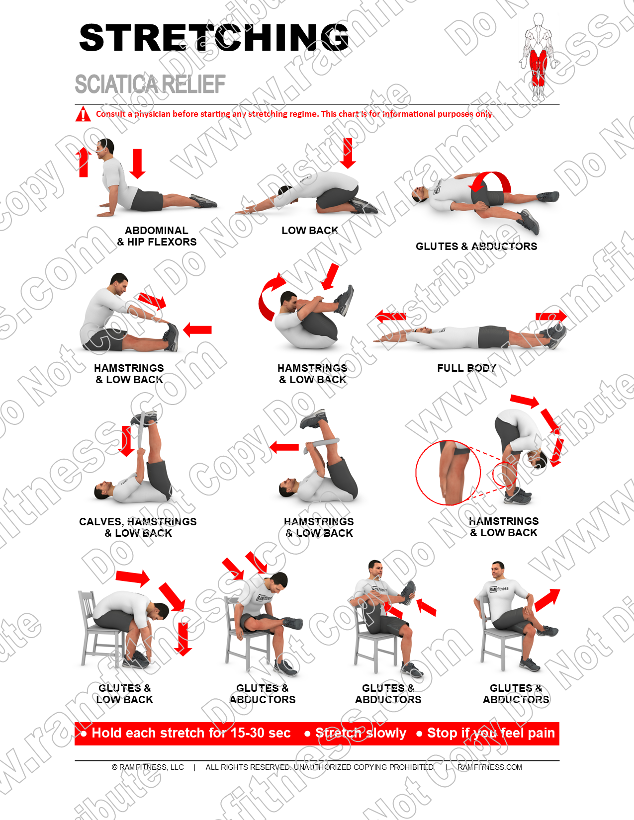 Herniated Disc Exercises To Relieve Sciatica Leg Pain Herniated Disc Sciatica Exercises For Seniors Printable Lower