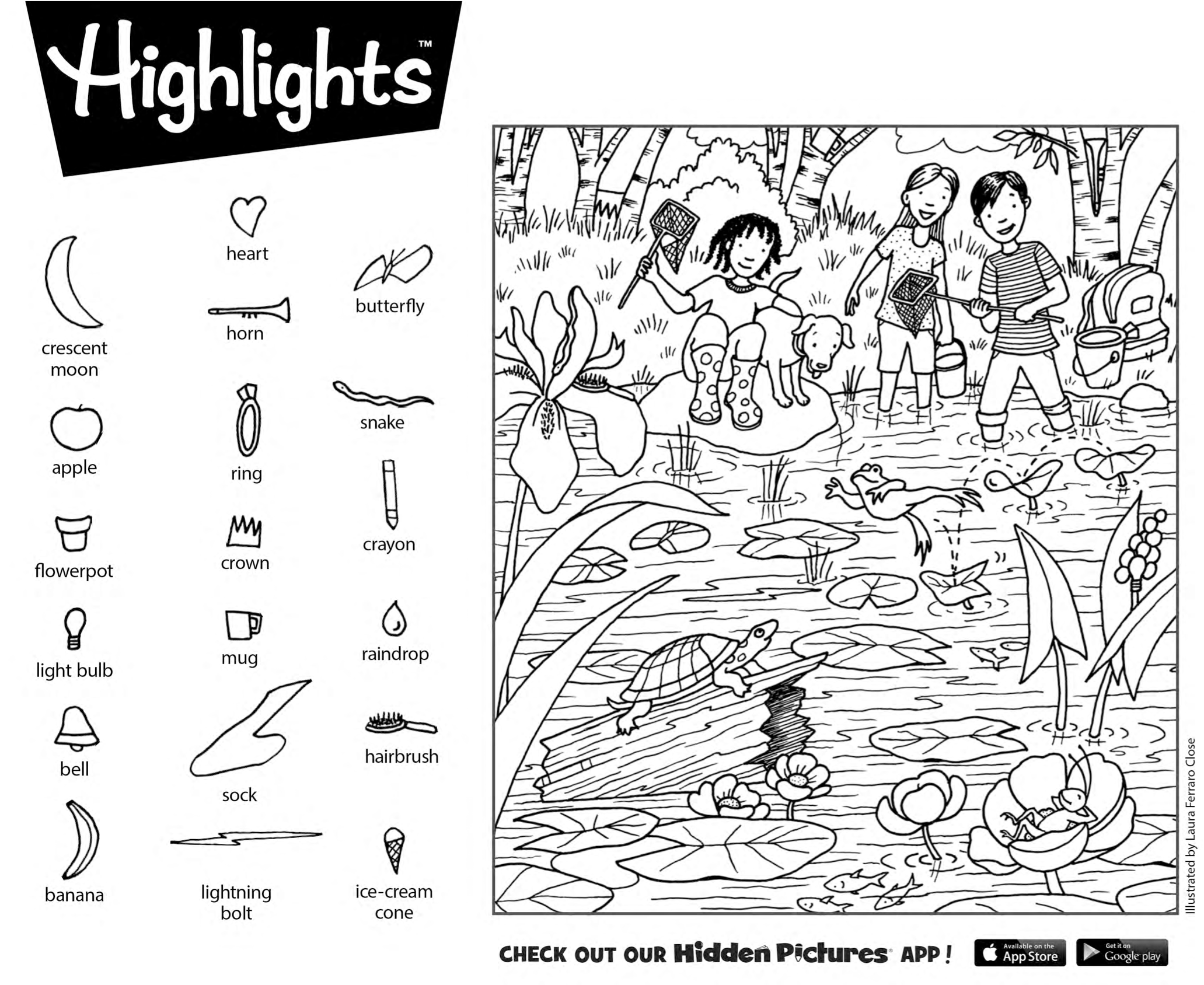 Highlights For Children Wheres The Solve This Hidden Worksheets Library