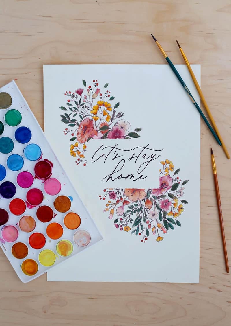 How To Print On Watercolor Paper Fynes Designs