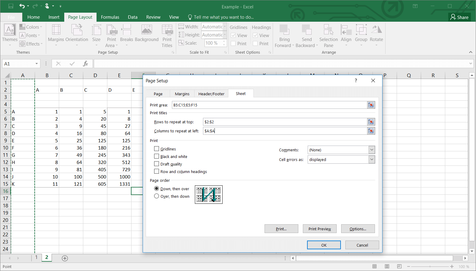 How To Set The Print Area In Excel IONOS UK