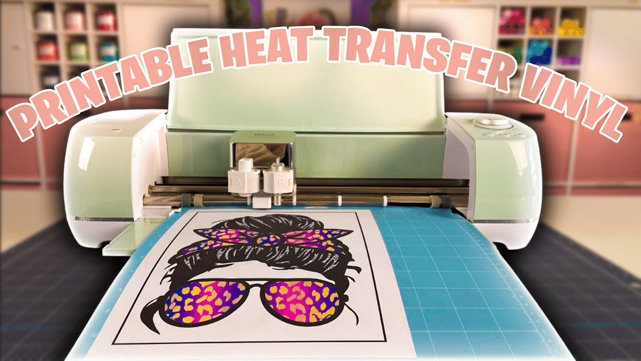 How To Use Printable Heat Transfer Vinyl With Cricut Printable HTV Tutorial YouTube