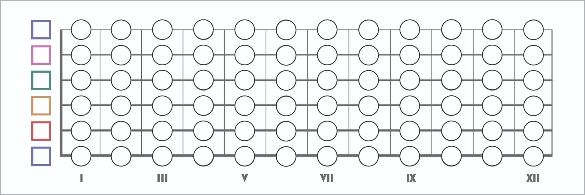 I Made An Empty Fretboard Diagram To Practice Notes On Fretboard JustinGuitar Community I Made An Empty Fretboard Diagram To Practice Notes On Fretboard JustinGuitar Community