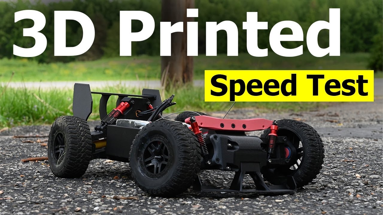 I PRINTED An RC Car How FAST Can It Go YouTube