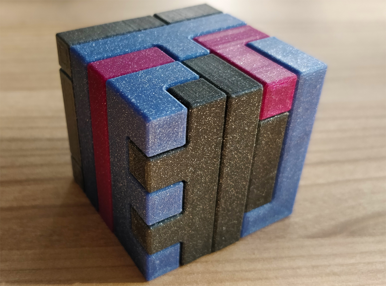 IC6 Galaxy 3D Print File Impossible Puzzles Benno De Grote