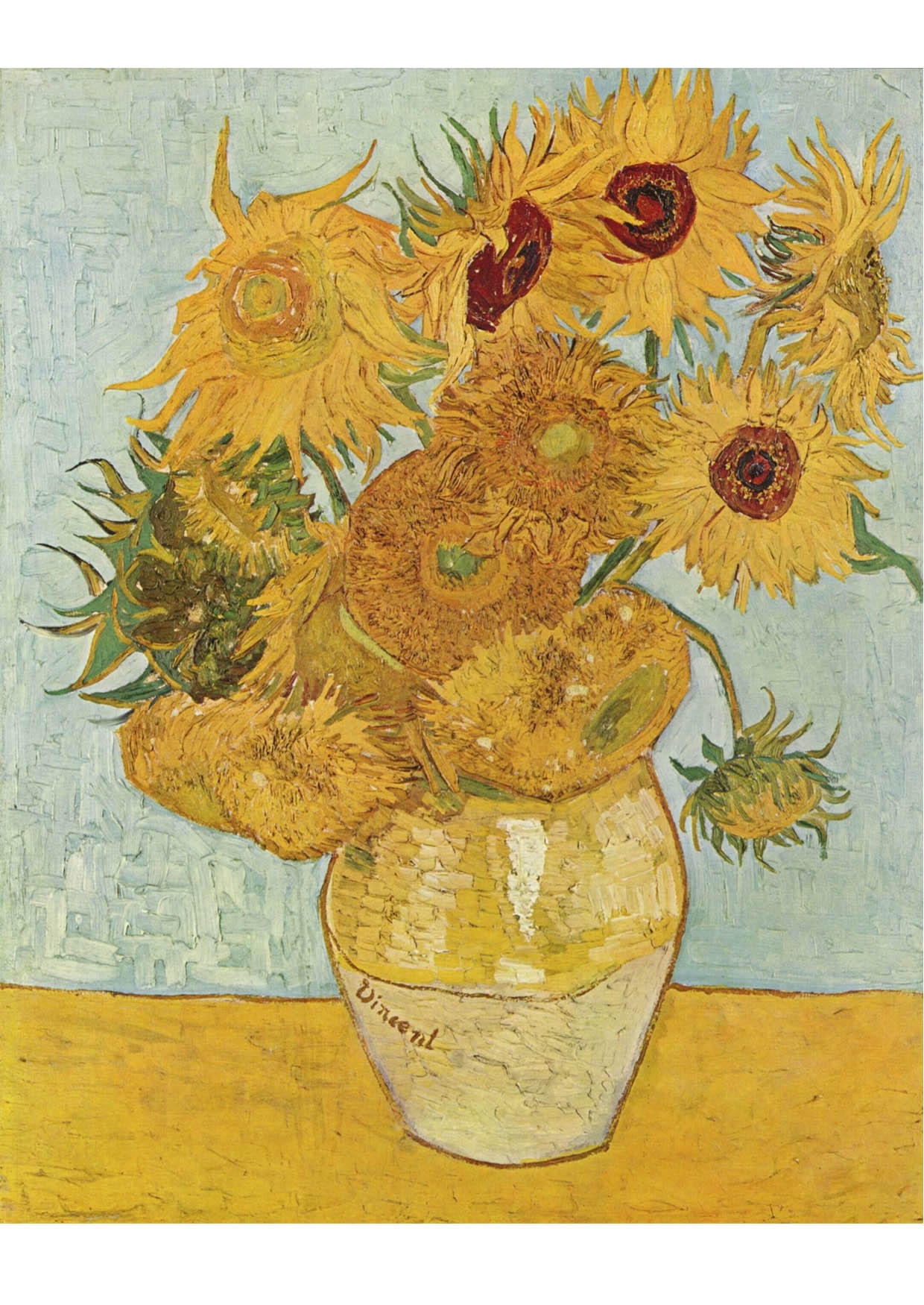Image Vincent Van Gogh Sunflowers Free Printables Img 17055 Image Vincent Van Gogh Sunflowers Free Printables Img 17055