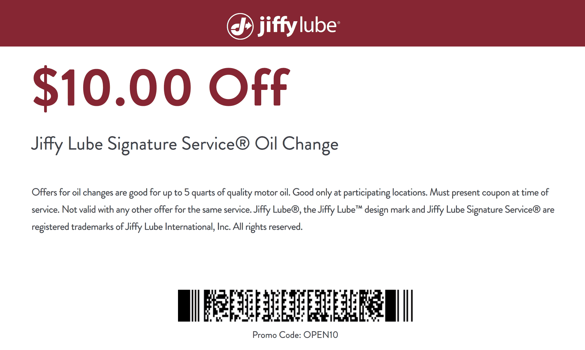 Jiffy Lube Coupon 30 Off Printable Printable Jiffy Lube Coupon 30 Off Printable Printable