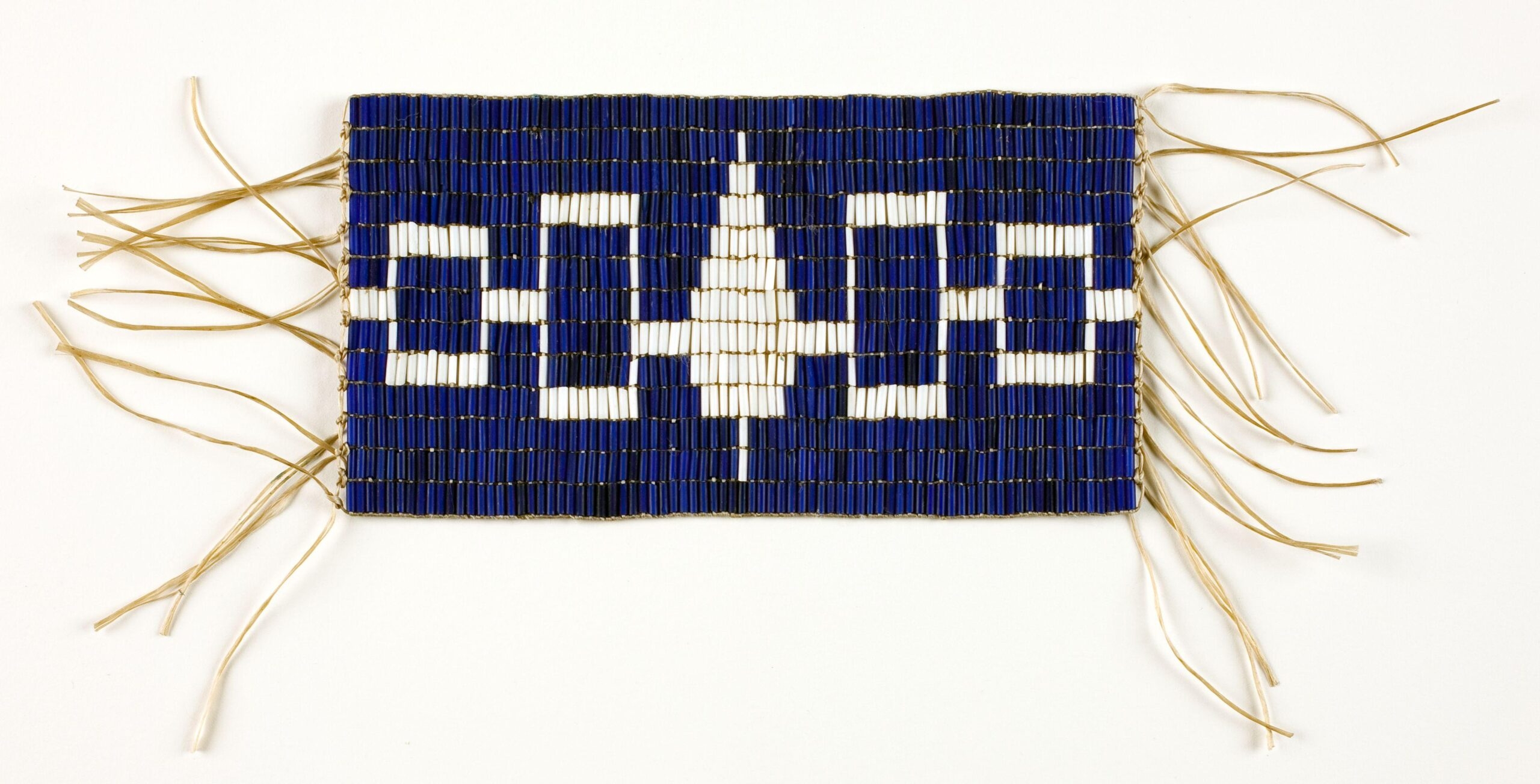 Ken Marcle Miniature Wampum Belt Flag Of The Iroquois Confederacy Brush Art Gallery Online Exhibition