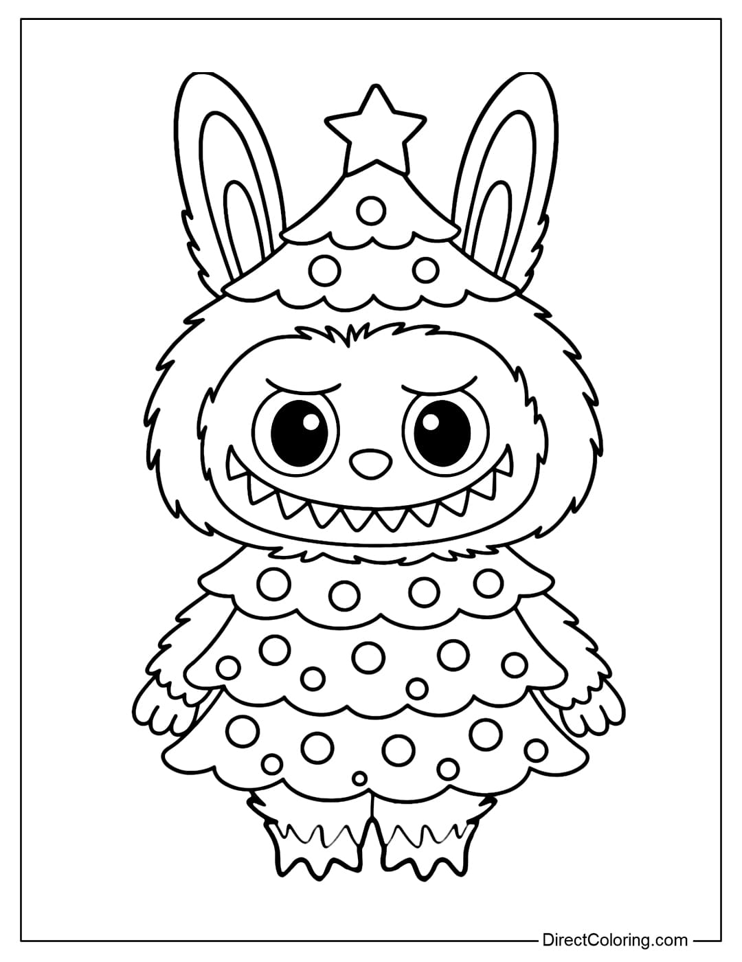 Labubu Coloring Pages Free PDF To Download And Print Labubu Coloring Pages Free PDF To Download And Print
