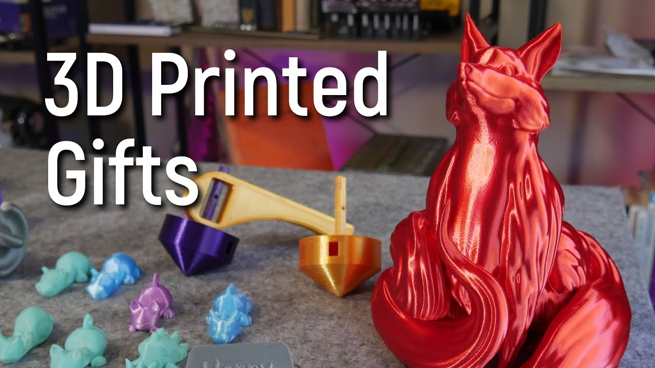 Last Minute Christmas Gifts To 3D Print YouTube