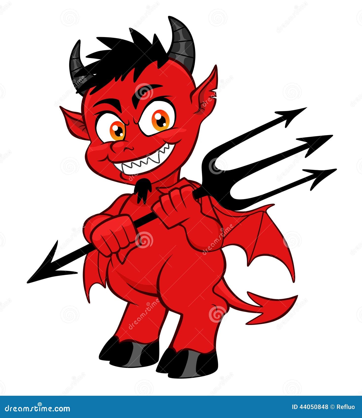 printable friendly demons cartoon graphics