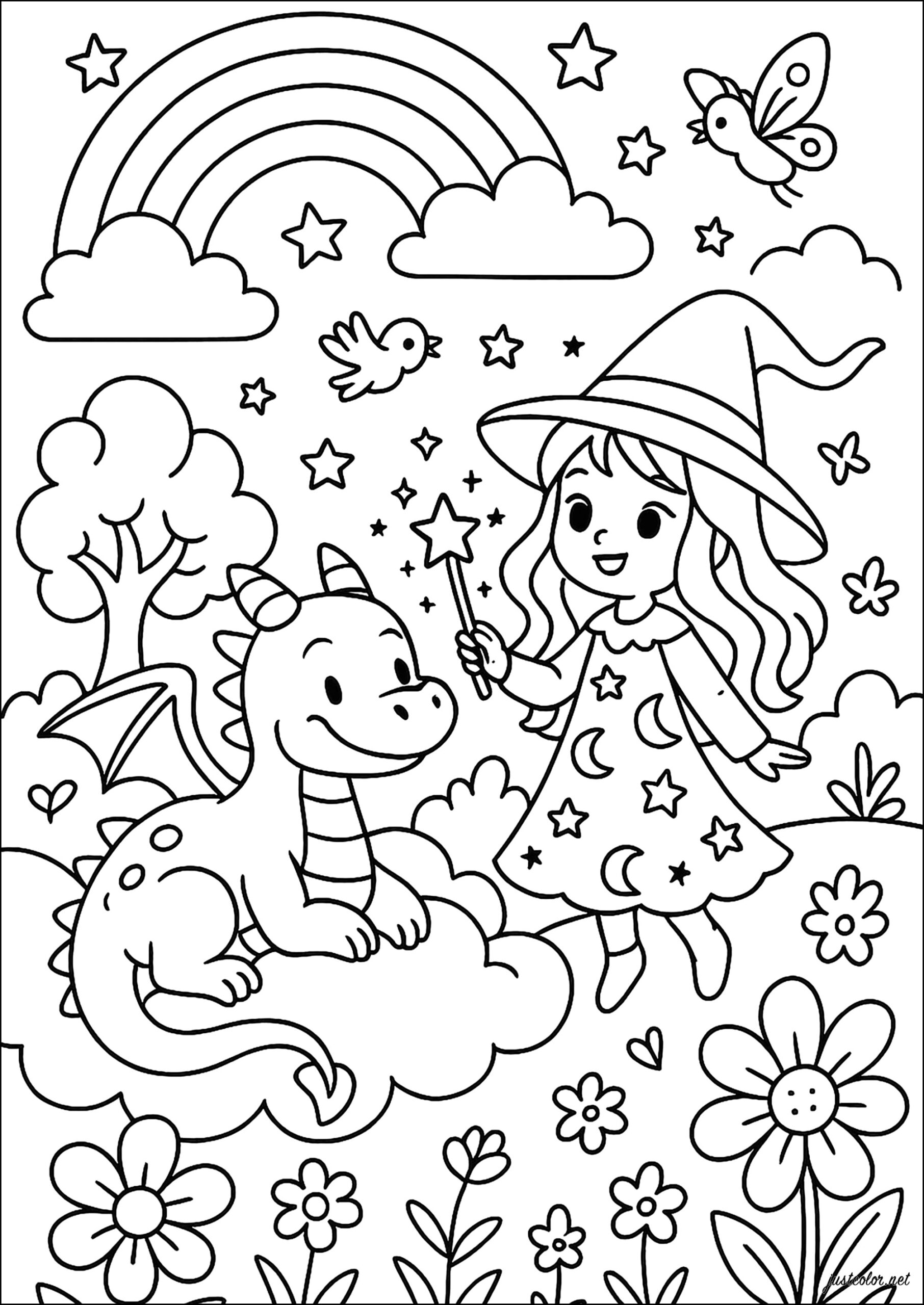 fairy coloring pages printable fairy coloring pages printable