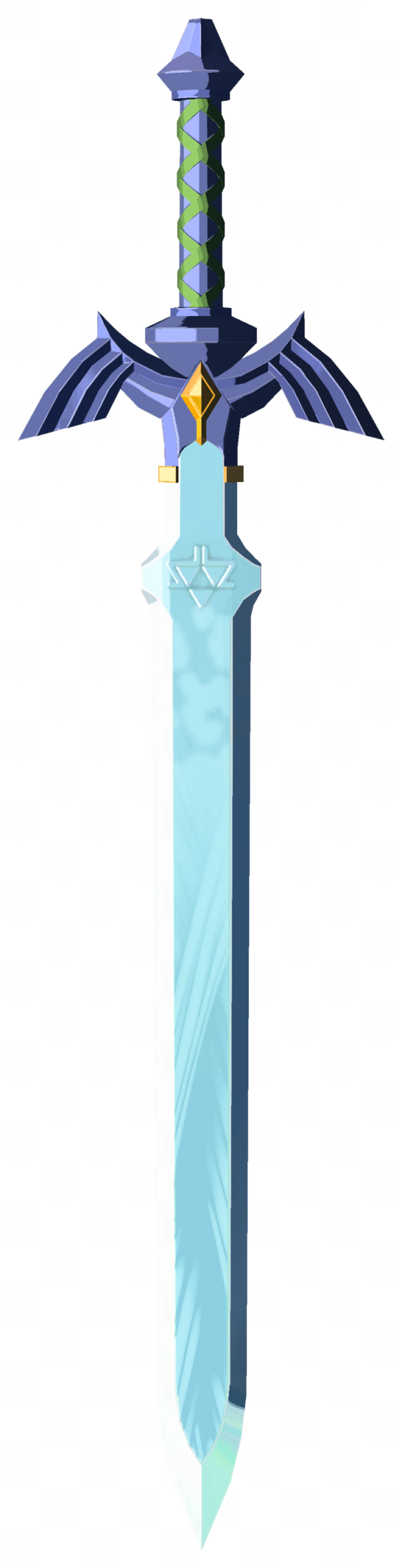 link master sword colored printable template link master sword colored printable template