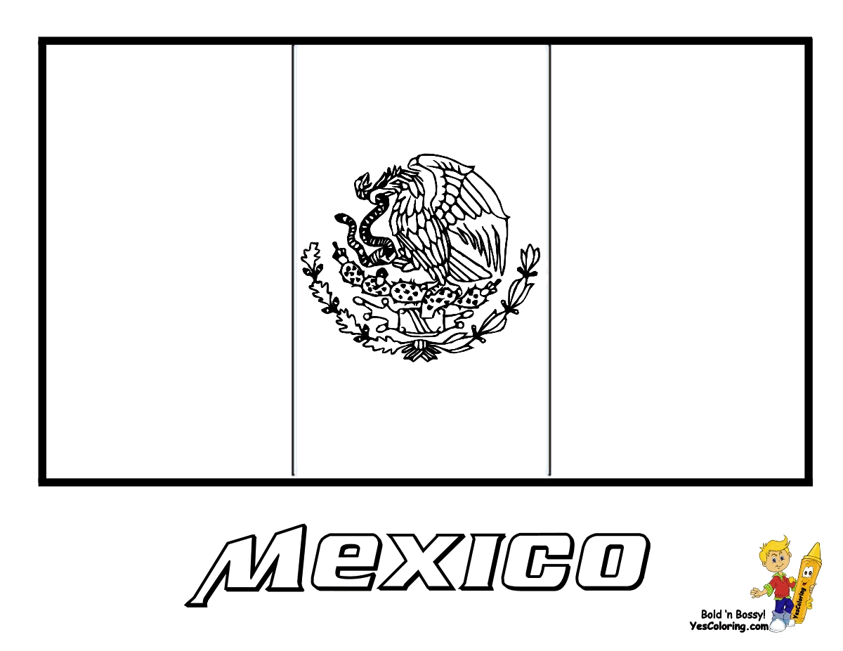 Mexican Flag To Print Mexican Flag To Print