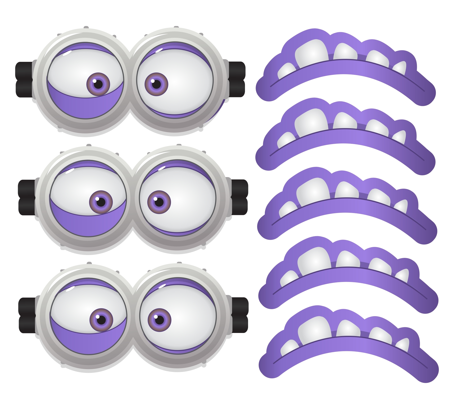 Minions Printable Eyes Scoreshery