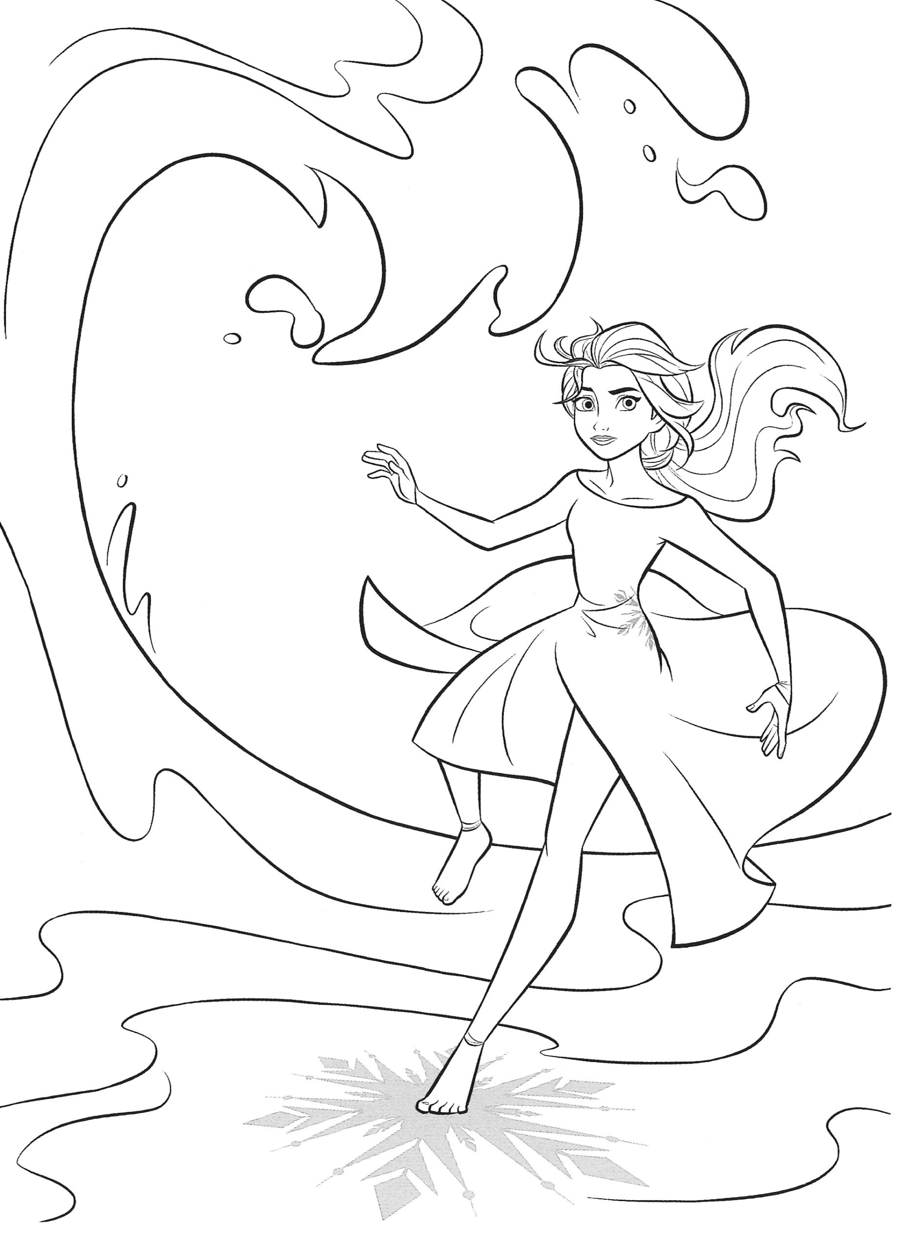 New Frozen 2 Coloring Pages With Elsa YouLoveIt New Frozen 2 Coloring Pages With Elsa YouLoveIt
