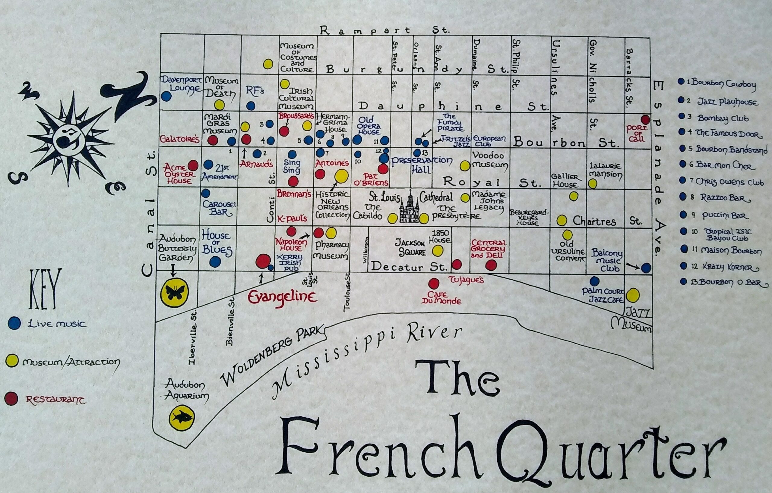 New Orleans French Quarter Map Worksheets Library New Orleans French Quarter Map Worksheets Library
