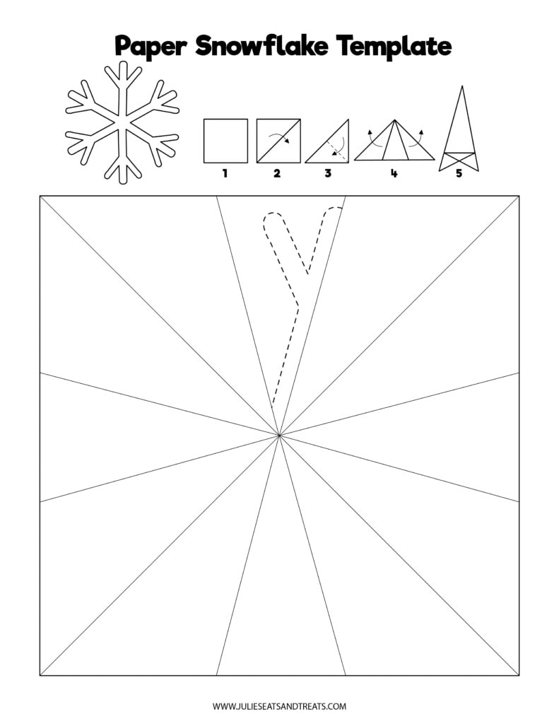 Paper Snowflake Templates FREE TEMPLATES Kids Activity Zone