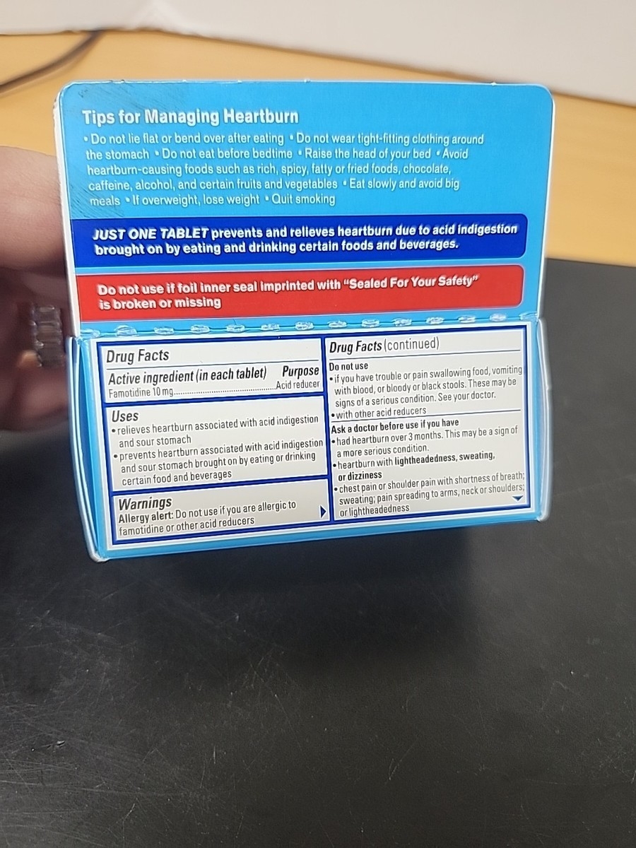 PEPCID Original Strength 10mg Tablets 90 Count For Sale Online EBay PEPCID Original Strength 10mg Tablets 90 Count For Sale Online EBay